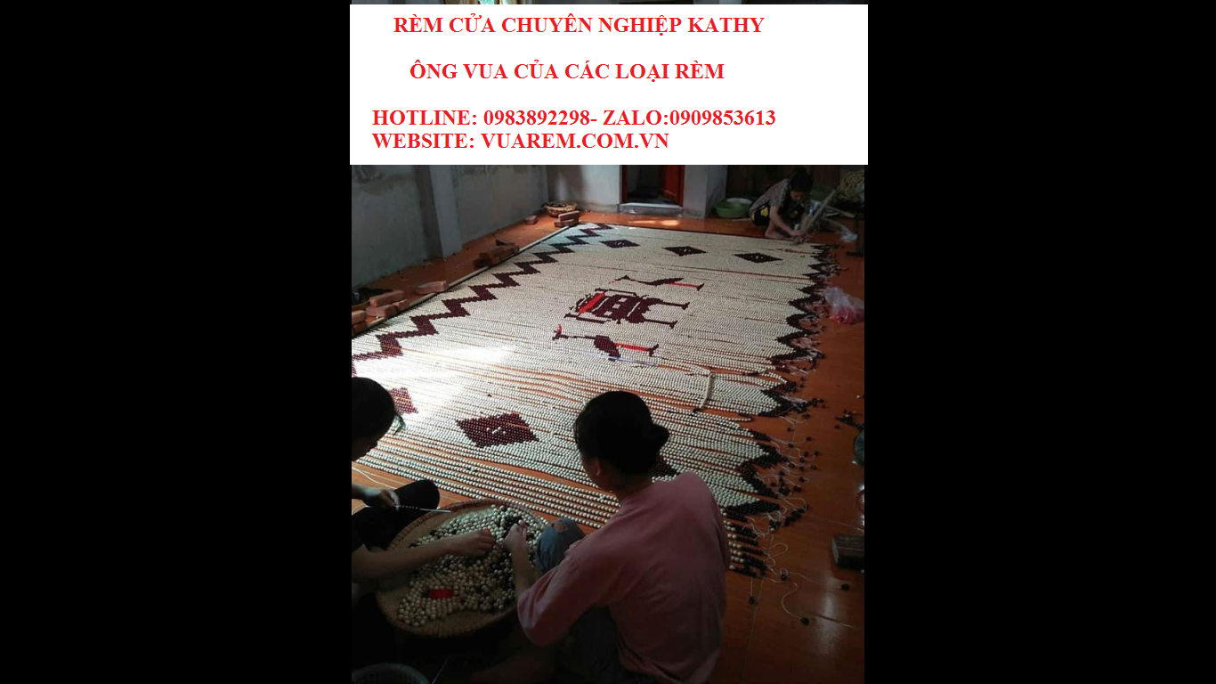 rèm hạt gổ kathy