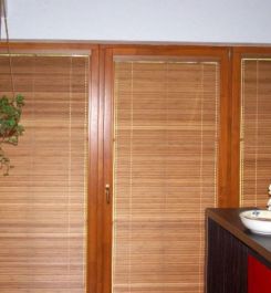 RÈM SÁO GỖ TỰ NHIÊN BẢN 50MM