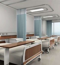 RÈM NGĂN GIƯỜNG BỆNH VIỆN 