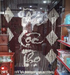 RÈM HẠT GỖ PHONG THỦY