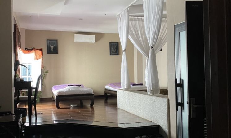 RÈM VOAN NGĂN GIƯỜNG SPA